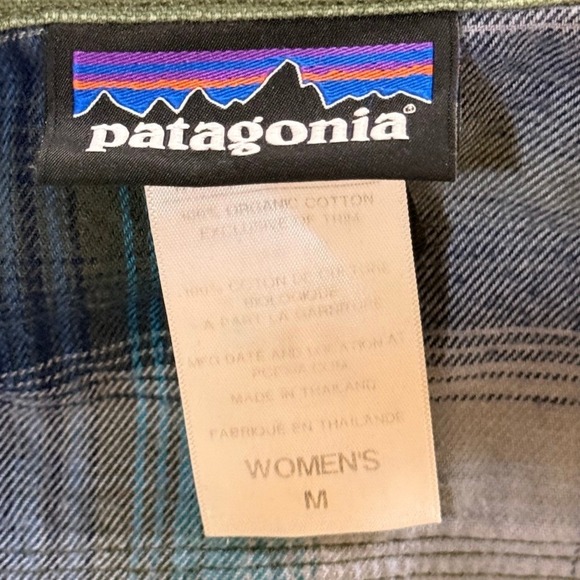 Patagonia Canvas Jacket Women M Olive Green Hooded Utility Gorpcore Outdoor - Picture 7 of 9
